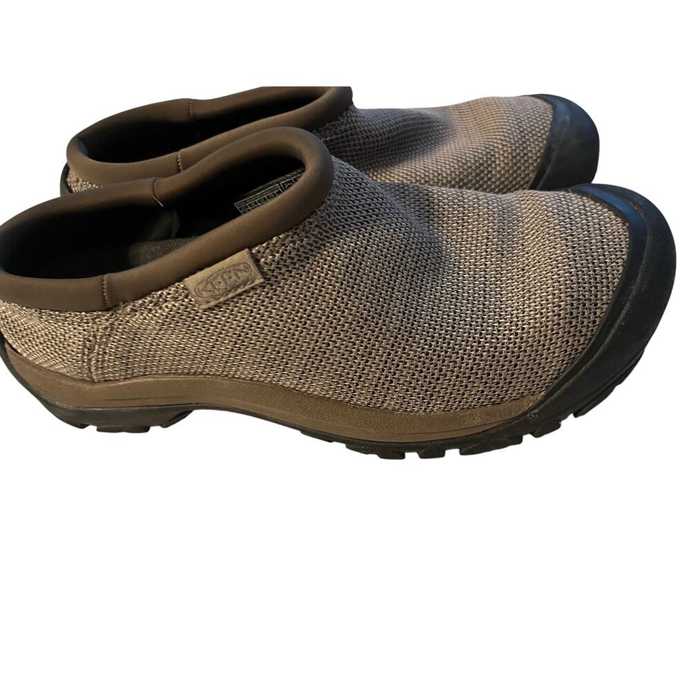 KEEN Kaci Slide Mesh Clogs Mules - Women's 8.5 - Vintage Khaki (EUC)